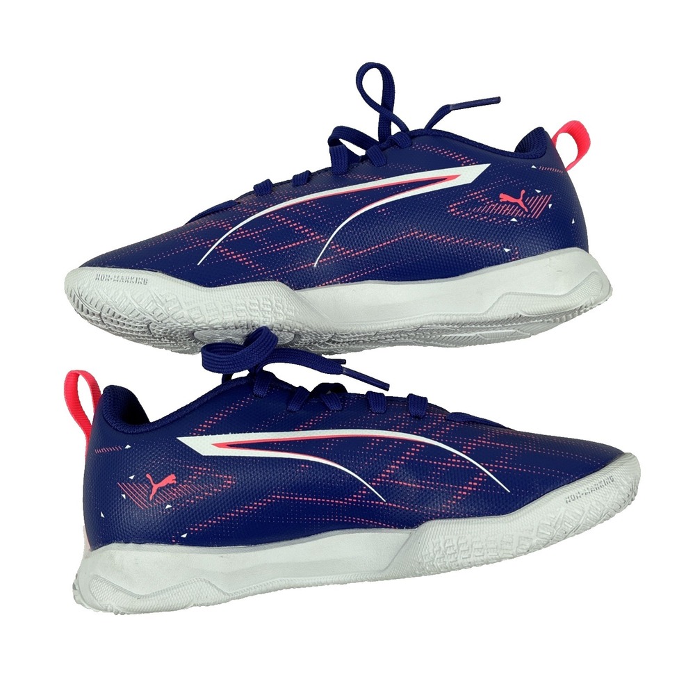 PUMA Kids Ultra 5 Play It Jr Junior Indoor Soccer Shoes Size 1 New NWOB Youth - Picture 7 of 8